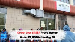 SASSA Suspends Grants for High-Earners Surpassing R8,070 Threshold