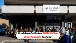 September Surprise: SASSA Old Age Grants Reinstated – A Welcome Relief for Pensioners!